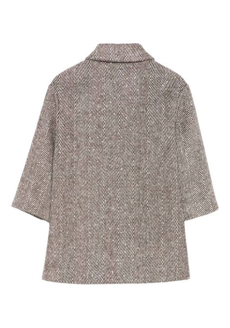 Cappotto con paillettes IL GUFO | A25GGP0010W5017191